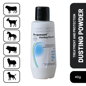 Negasunt Dusting Powder Treatment for Animals Pets First Aid 40g